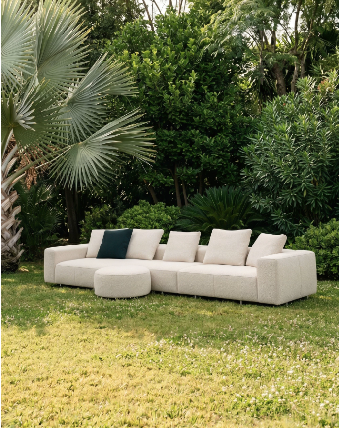 Cloud Bouclé Sectional Sofa
